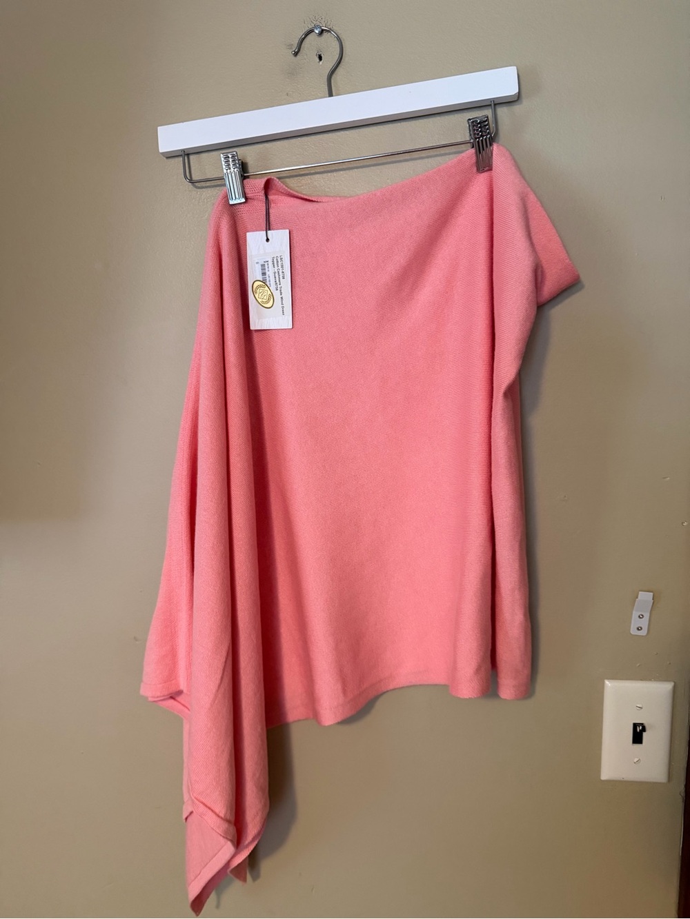 Alashan Cashmere Trade Wind Cotton Cashmere Dress Topper NEW - Picture 2 of 6
